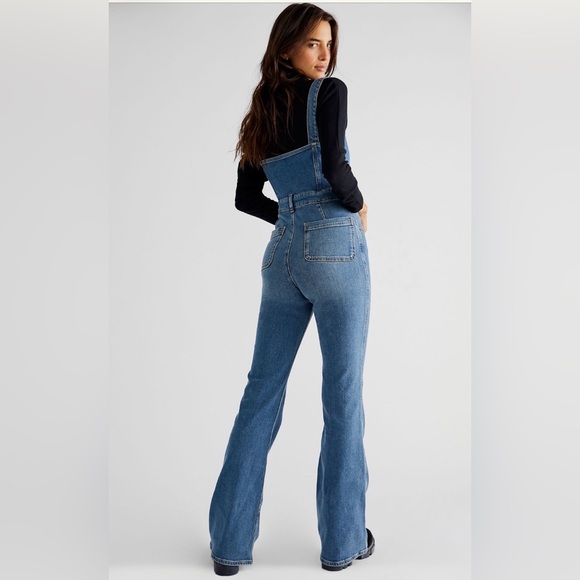 FREE PEOPLE X BOYISH | Denim Jumpsuit - Picture 2 of 13